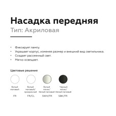 Насадка передняя Ambrella Light DIY Spot N6236