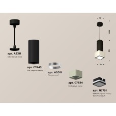 Подвесной светильник Ambrella Light Techno Spot XP7834002 (A2311, C7443, A2011, C7834, N7751)