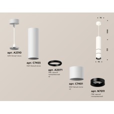 Подвесной светильник Ambrella Light Techno Spot XP7401080 (A2310, C7455, A2071, C7401, N7011)