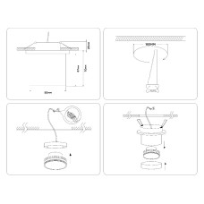 Встраиваемый спот Ambrella Light Move TA1431