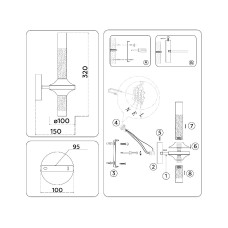 Бра Ambrella Light High Light Modern LH55355