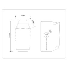 Настенный светильник Ambrella Light Loft TR83122