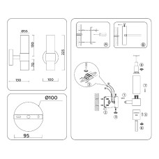 Бра Ambrella Light High Light Heigh Light LH55116