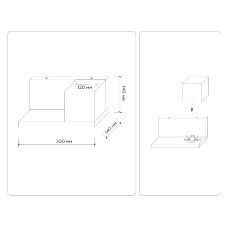 Настенный светильник Ambrella Light Loft TR83123