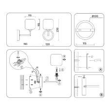 Бра Ambrella Light High Light Heigh Light LH53021