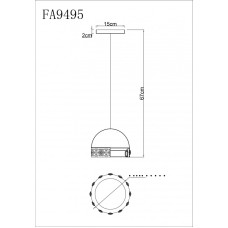 Подвесной светильник Ambrella Light Acrylica FA9495