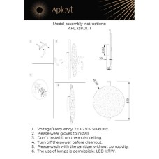 Настенный светильник Aployt Lorentayn APL.328.01.11