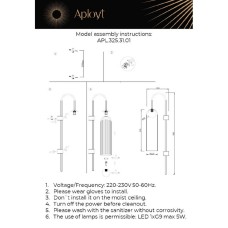 Бра Aployt Arian APL.325.31.01