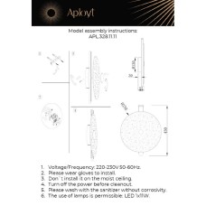 Настенный светильник Aployt Lorentayn APL.328.11.11