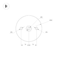 Накладной светильник Arlight SP-PICASO-M-TURN-L700-12W Day4000 (WH, 100 deg, 230V) 047347