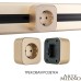 Трековая розетка Arte Milano Am-track-sockets 380022TS/ES Gold