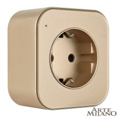 Трековая розетка Arte Milano Am-track-sockets 380022TS/ES Gold