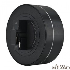 Трековая подсветка Arte Milano Am-track-sockets 380011TLS/LWS Black