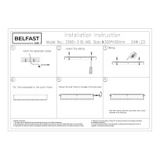 Потолочный светильник Belfast Devon 3395-3 BL MB