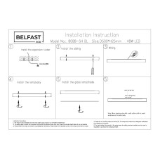 Потолочный светильник Belfast Glenmore 8088-5H BL