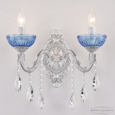 Бра Bohemia Ivele Crystal AL7901B10/2/175 B WMN P Aquamarine/M-1G