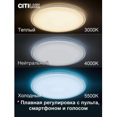 Потолочный светильник Citilux Альпина CL718A80G