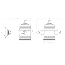 Бра Covali WL-30858