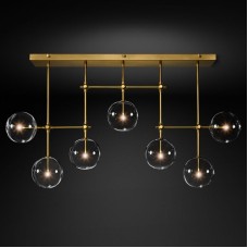 Потолочный светильник Delight Collection Globe Mobile KG0835P-7A brass