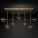 Потолочный светильник Delight Collection Globe Mobile KG0835P-7A brass