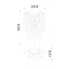 Бра Divinare Amelie 6003/01 AP-1