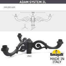 Парковый фонарь Fumagalli Globe G30.205.M30.AYF1R