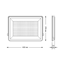 Прожектор светодиодный Gauss Qplus 200W 6500К 690511200