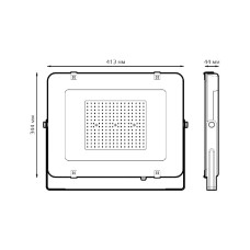 Прожектор светодиодный Gauss Elementary 200W 6500К 691511200