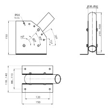 Кронштейн Gauss 903265104