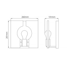 Бра Hinkley Ludlow QN-LUDLOW1-PN