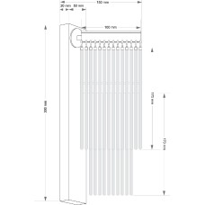 Бра Kutek Filago FIL-K-1(BN)100/170