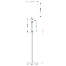 Торшер Kutek Lea LEA-LS-1(P/A)