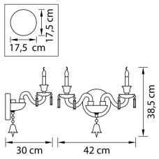 Бра Osgona Campana 716624