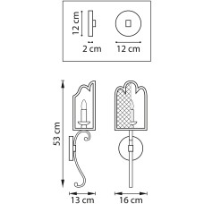 Бра Lightstar Castello 744617