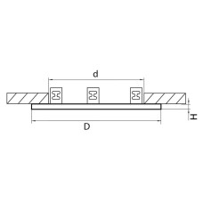 Рамка Lightstar Intero 16 217636