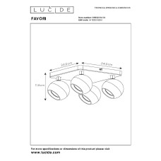 Спот Lucide Favori 09932/04/31