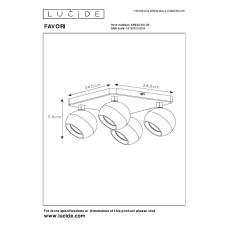 Спот Lucide Favori 09932/04/30