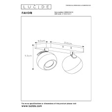 Спот Lucide Favori 09932/02/31