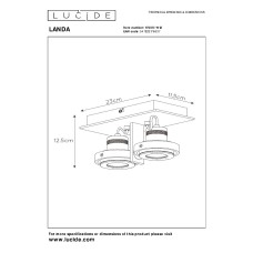 Спот Lucide Landa 17906/11/12