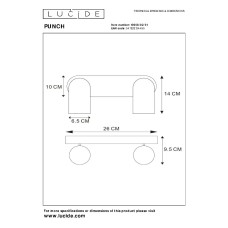 Спот Lucide Punch 13958/02/31