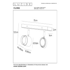 Спот Lucide Floris 35913/02/33