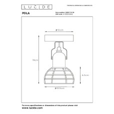 Спот Lucide Paulien 08927/01/35