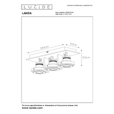 Спот Lucide Landa 17906/16/12