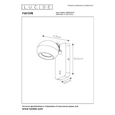 Спот Lucide Favori 09932/11/31