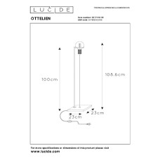 Торшер Lucide Ottelien 30771/10/30