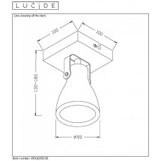 Спот LUCIDE 05910/05/30