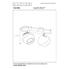 Спот Lucide Favori 09932/02/30