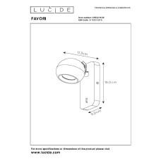 Спот Lucide Favori 09932/11/30