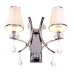 Бра Lumina Deco Glamour LDW 66247-2 WT+CHR