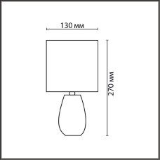 Настольная лампа Lumion County Evana 8173/1T